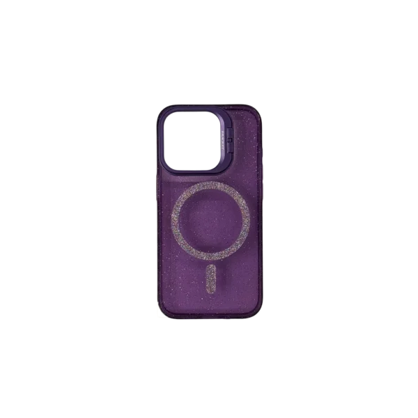 Stand Camera Glitter Purple (15 Pro)