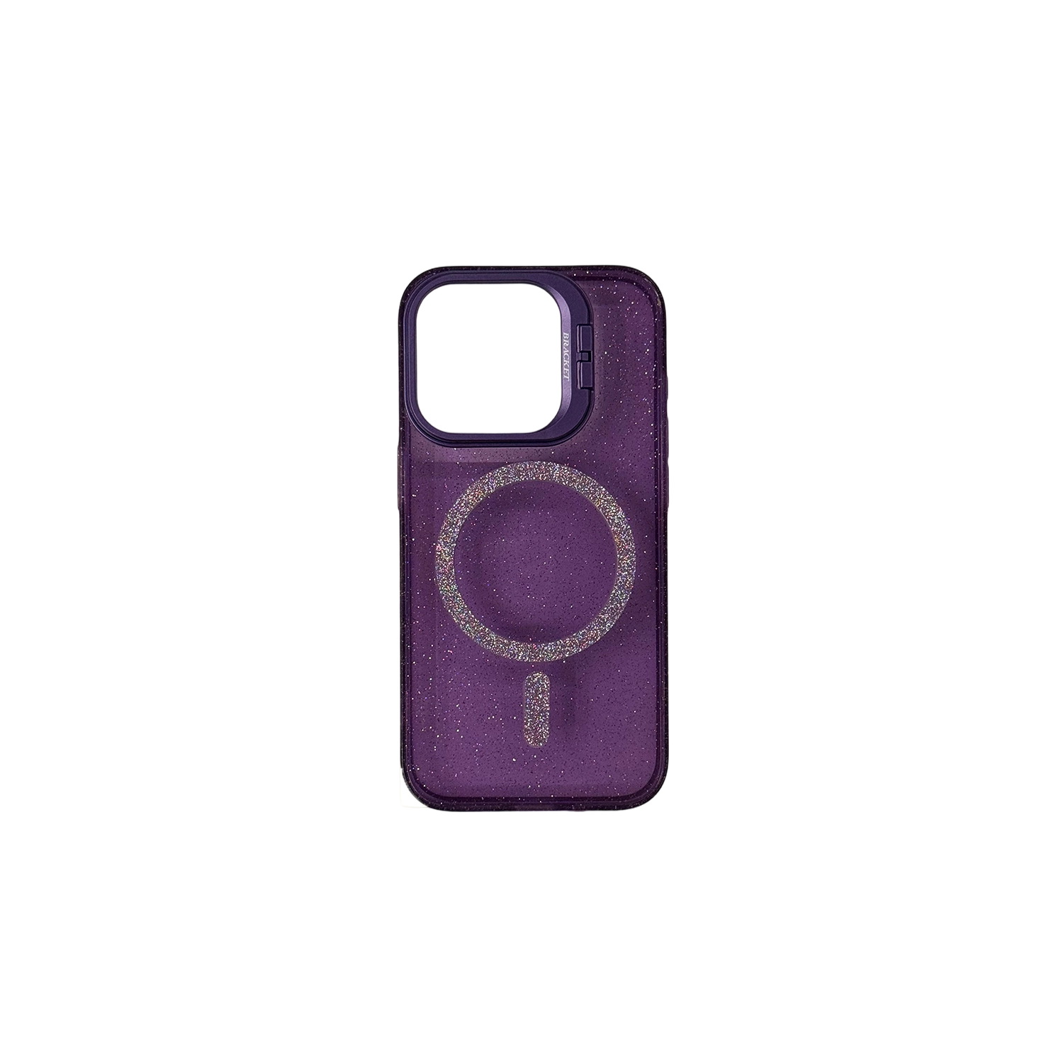 3 Stand Camera Glitter Purple (15 Pro) - Image 1