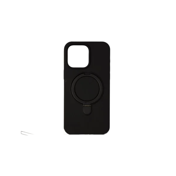 Magsafe silicone Black (14 Pro Max)