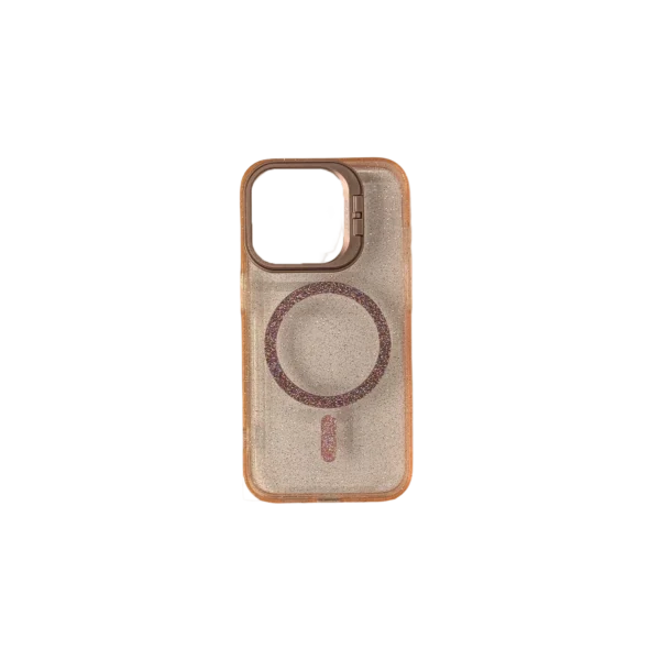 Stand Camera Glitter Orange (15 Pro)