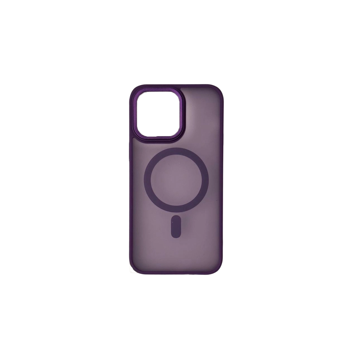 6 Transparent Mate Purple (14 Pro) - الصورة 1